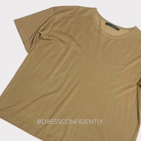 JENNI KAYNE Cashmere Tee - Toast - Picture 5 of 7